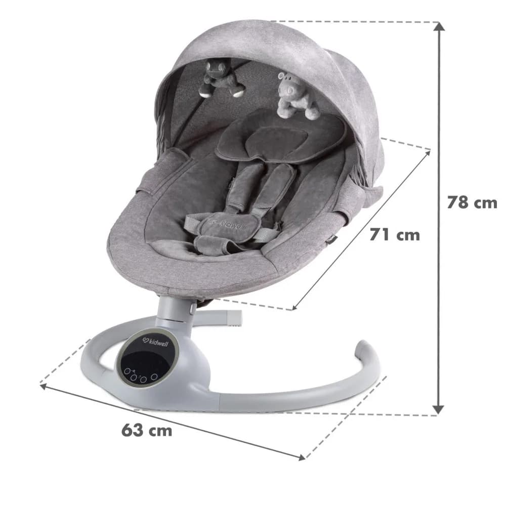 Гойдалка Kidwell Reve gray/silver KRGS фото 5 Гойдалка Kidwell Reve gray/silver KRGS фото 5