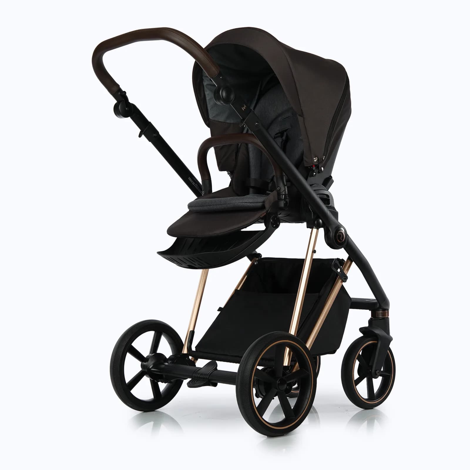 Коляска универсальная 2в1 Roan Ivi 2.0 R-I-CH Choco Rose Gold фото 3 Коляска универсальная 2в1 Roan Ivi 2.0 R-I-CH Choco Rose Gold фото 3
