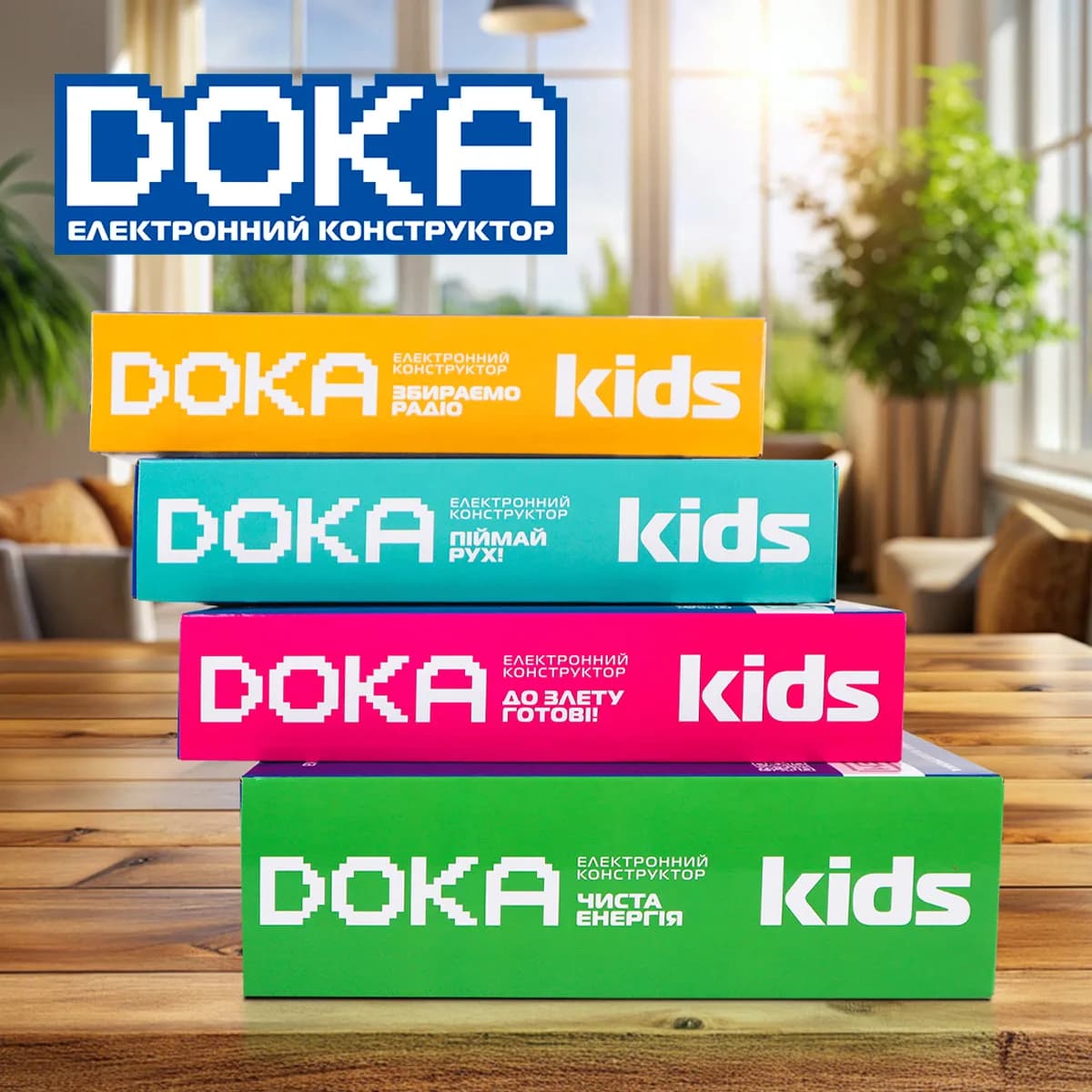 Конструктор електронний DOKA Чиста енергія D70704 фото 9 Конструктор електронний DOKA Чиста енергія D70704 фото 9