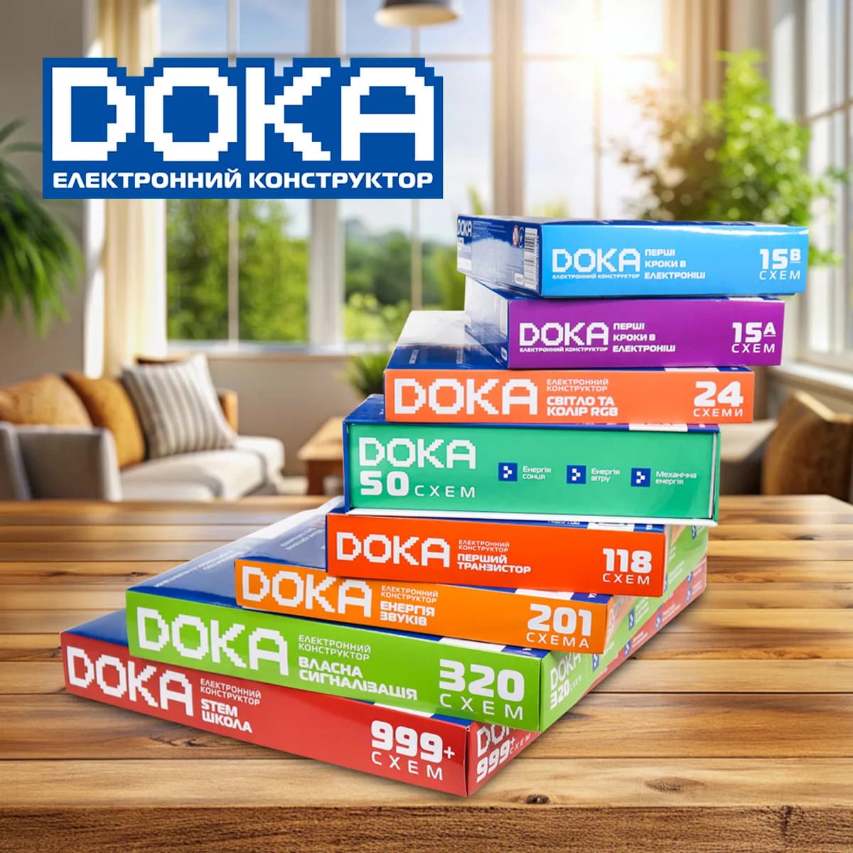 Конструктор електронний DOKA 201 схема D70706 фото 7