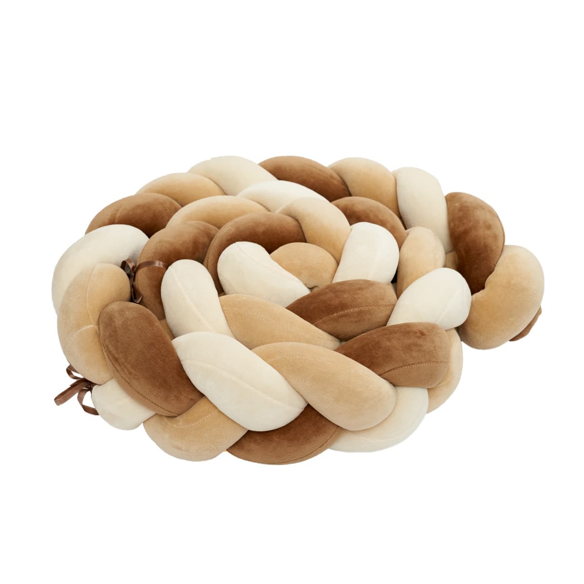 Бампер-косичка Twins 240 см 2020-K3-240-02 beige Бампер-косичка Twins 240 см 2020-K3-240-02 beige
