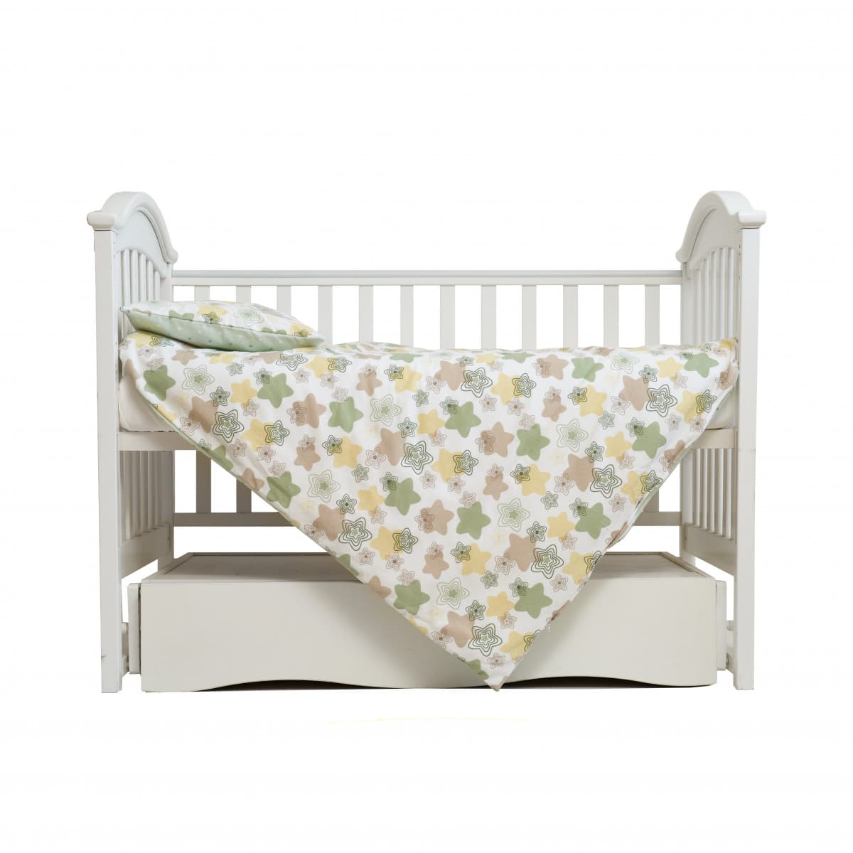 Сменный комплект Twins Comfort Soft Stars green 3 ед 3010-TS-06