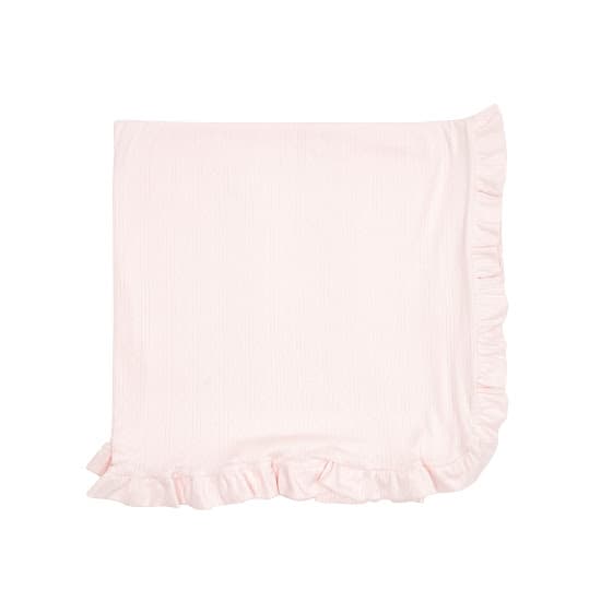 Плед Twins Softie без наповнення 90x90 інтерлок 9015-TSFI-08 Pink