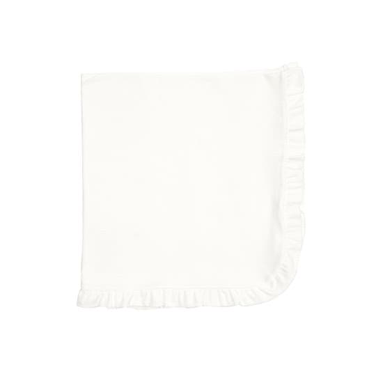 Плед Twins Softie без наповнення 90x90 інтерлок 9015-TSFI-01 white
