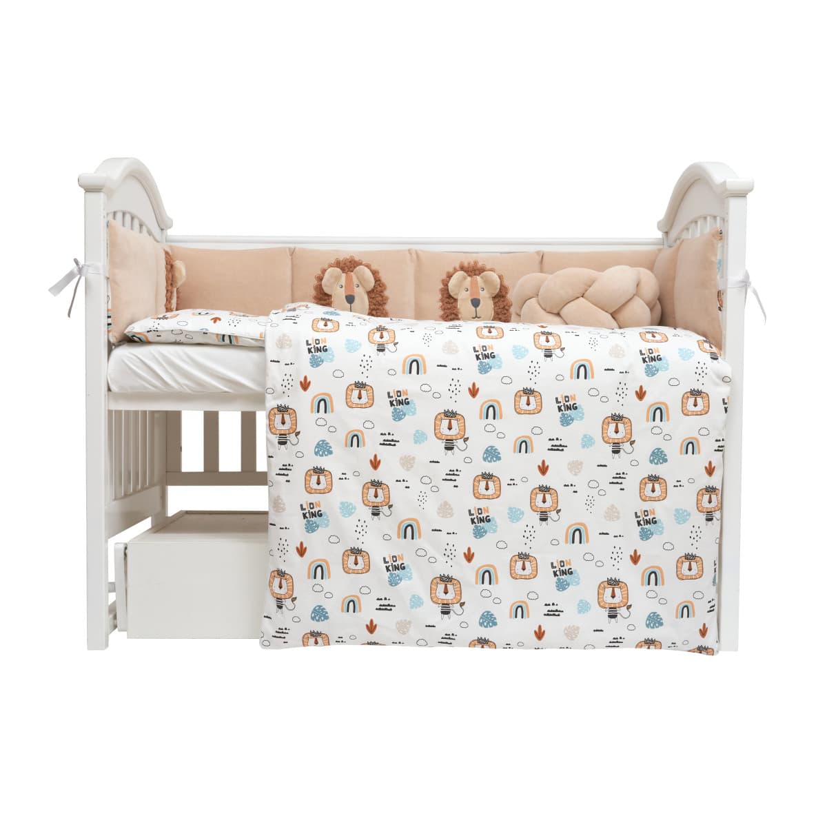 Постільний комплект Twins Leo 7од 4079-TL-02 Постільний комплект Twins Leo 7од 4079-TL-02