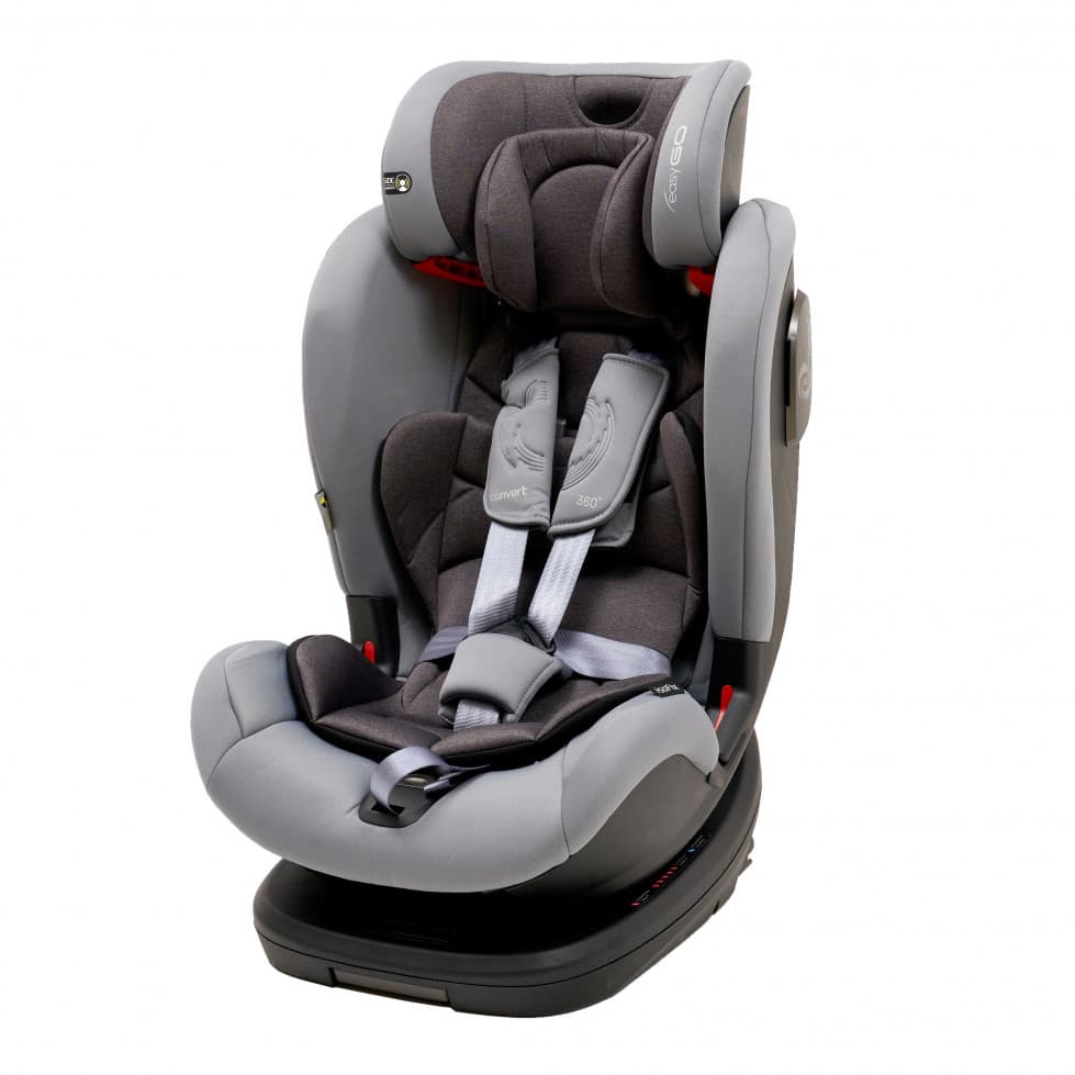 Автокресло EasyGo Convert izofix 0-36 Pearl 9024-ECis-10