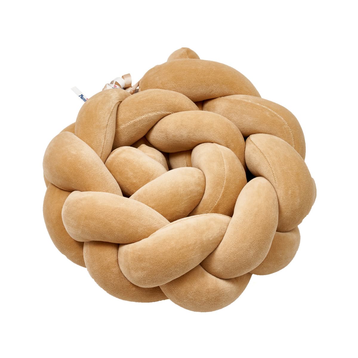 Бампер-косичка Twins 120 см 2020-K3-120-07 caramel