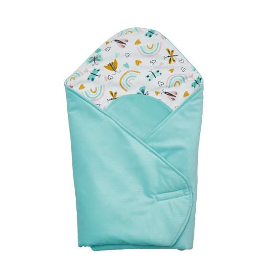 Конверт-плед Twins Velvet Print 80x80 9016-TVP-14 mint Конверт-плед Twins Velvet Print 80x80 9016-TVP-14 mint