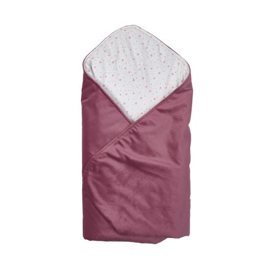 Конверт-плед Twins Velvet Print 80x80 9016-TVP-23 purpur
