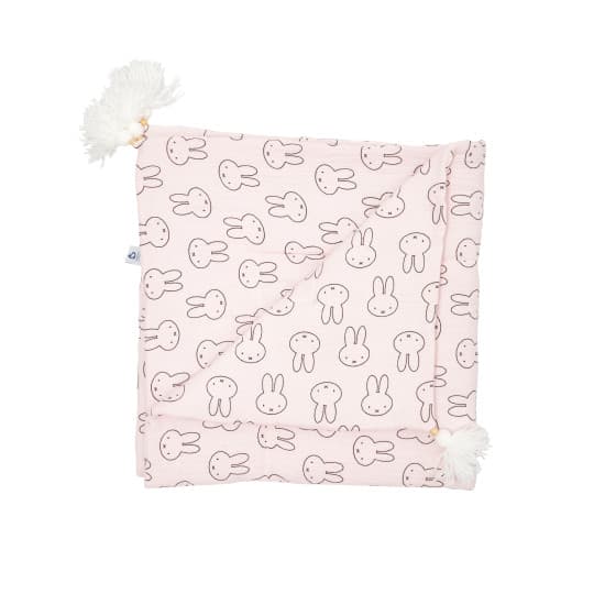 Плед Twins муслиновый 90x90 1611-PMУ90-08R rabbits pink