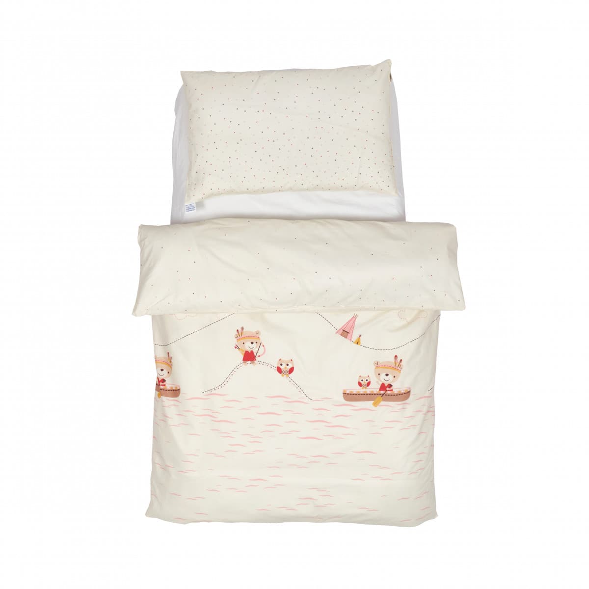 Постільний комплект Twins Organic Line Indian summer red 5од 5091-OL-013
