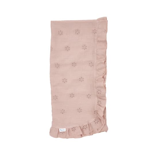 Плед Twins мусліновий 100х100 Flower з рюшкою 1621-PMF100-02 beige Плед Twins мусліновий 100х100 Flower з рюшкою 1621-PMF100-02 beige