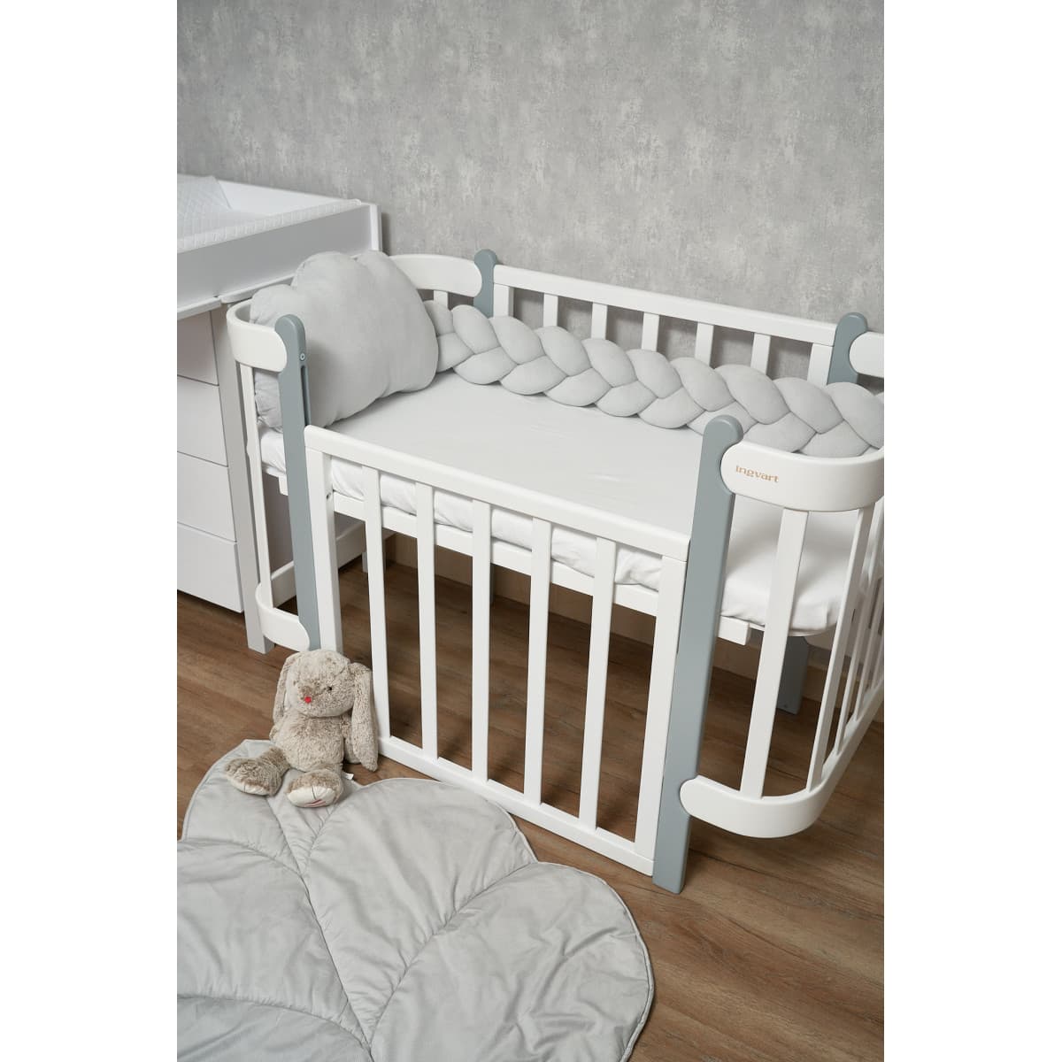 Бампер-коса Twins Ego 120 см 2020-K3-120E-10 grey Бампер-коса Twins Ego 120 см 2020-K3-120E-10 grey