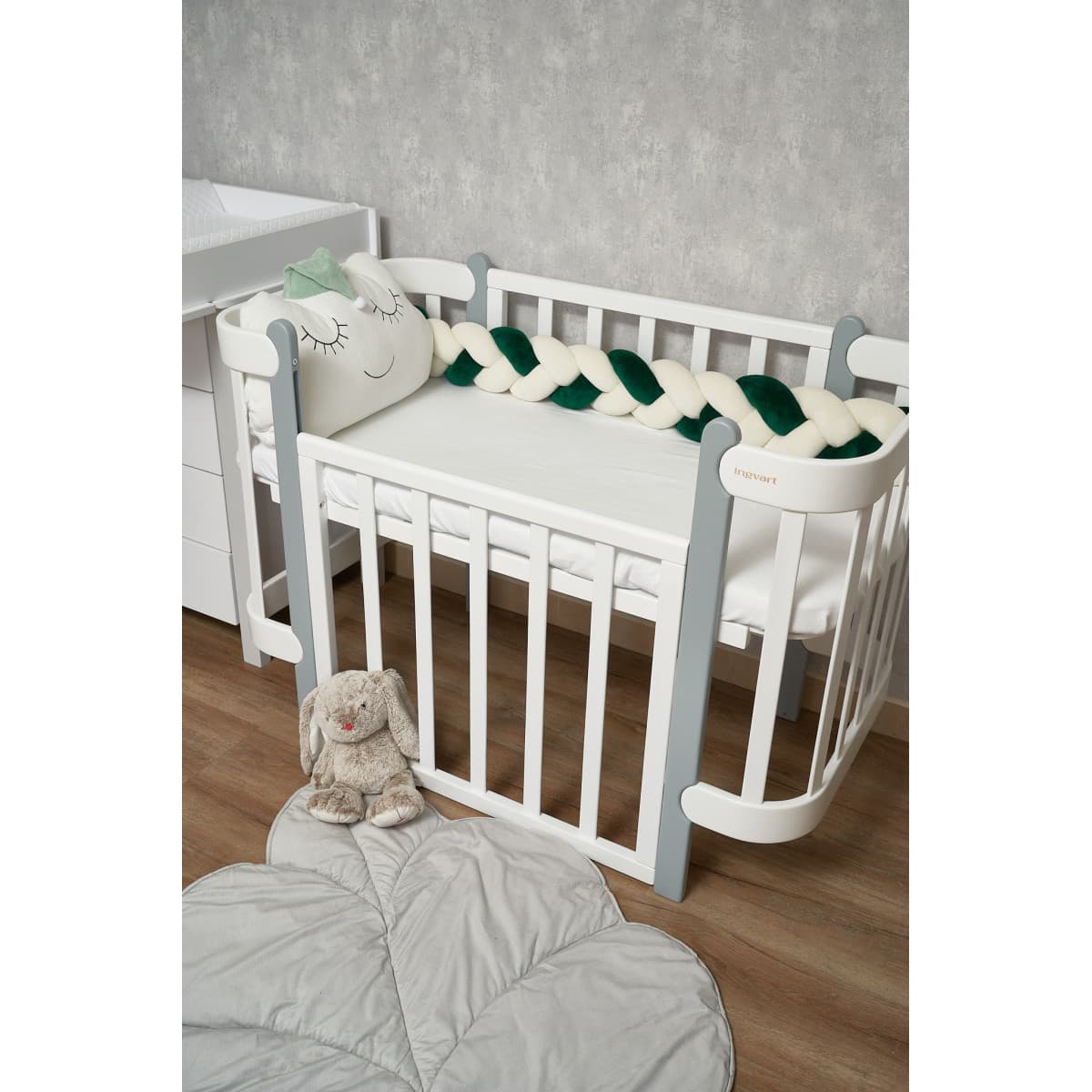 Бампер-коса Twins 120 см 2020-K3-120-06 green Бампер-коса Twins 120 см 2020-K3-120-06 green