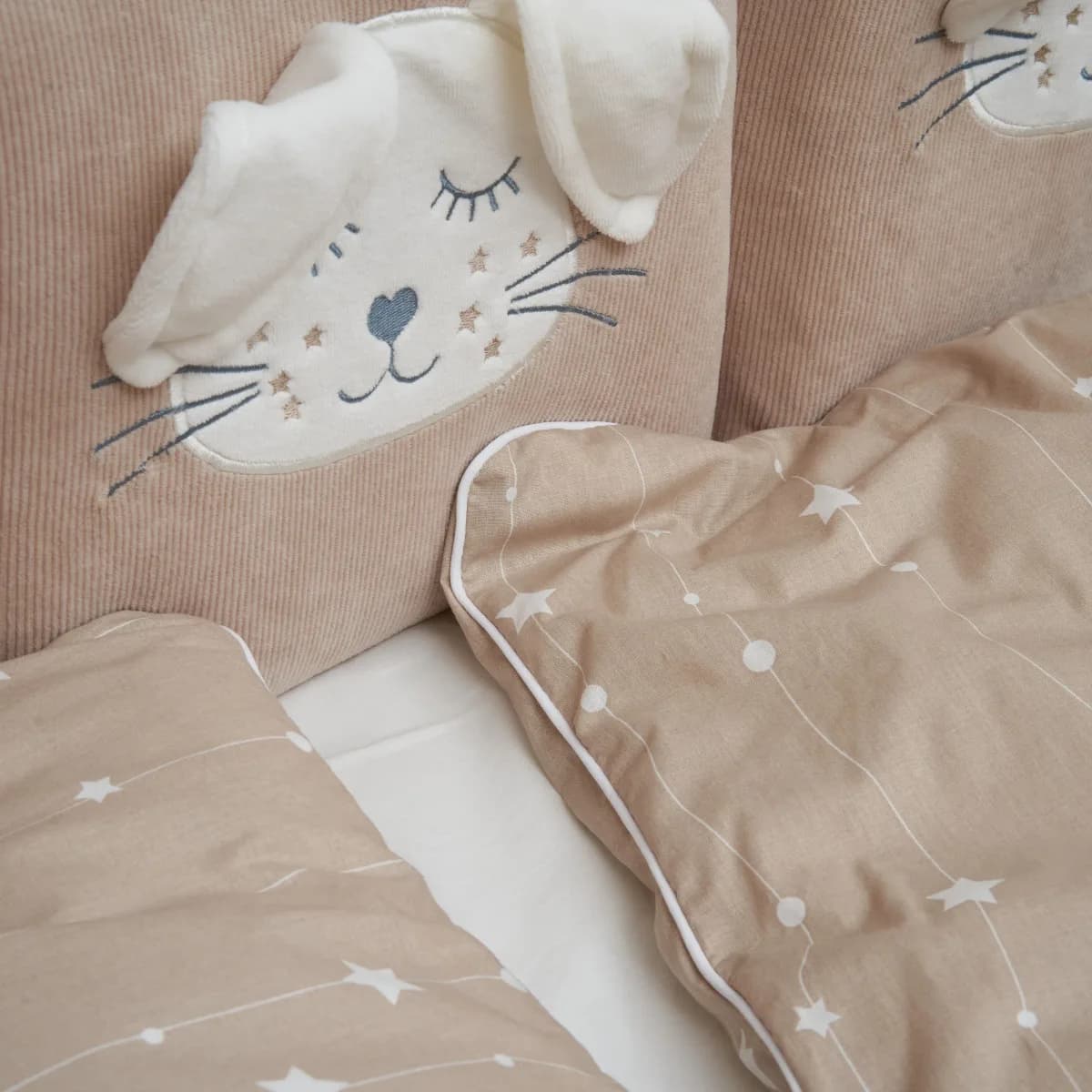Постельный комплект Twins Кролик 7ед 4075-TК-02 beige фото 2