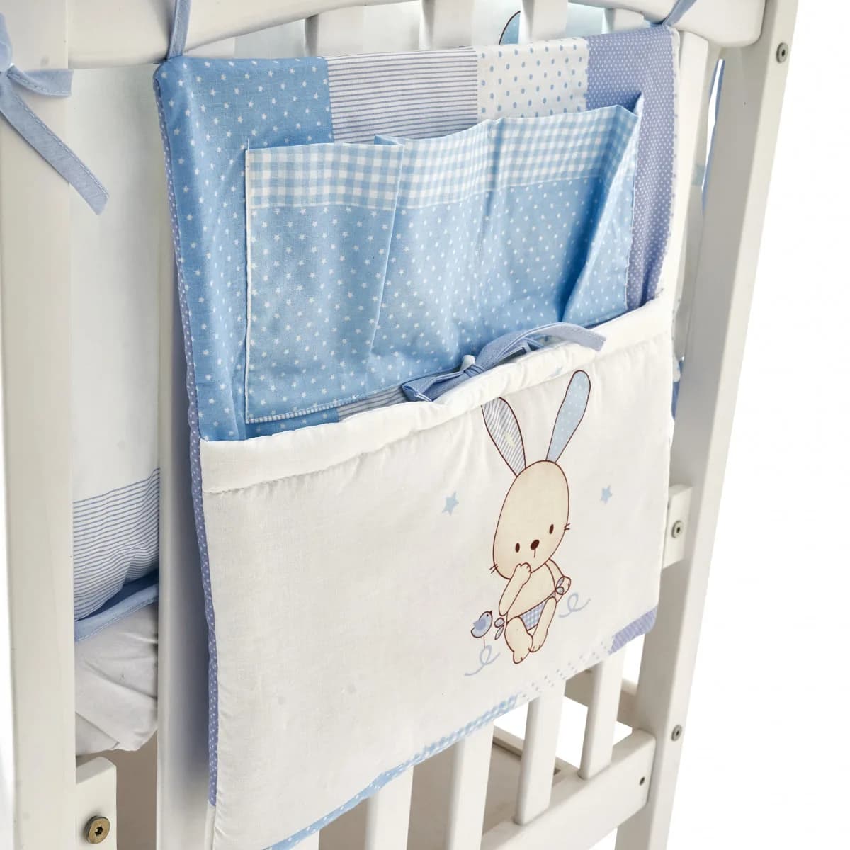 Постельный комплект Twins Dolce Друзья зайчики blue 7ед 4060-D7-003 фото 3 Постельный комплект Twins Dolce Друзья зайчики blue 7ед 4060-D7-003 фото 3