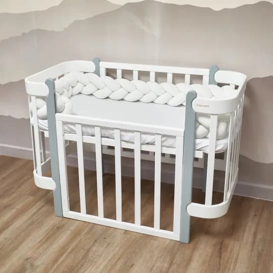 Бампер-косичка Twins 240 см 2020-K3-240-202 ecru фото 2 Бампер-косичка Twins 240 см 2020-K3-240-202 ecru фото 2