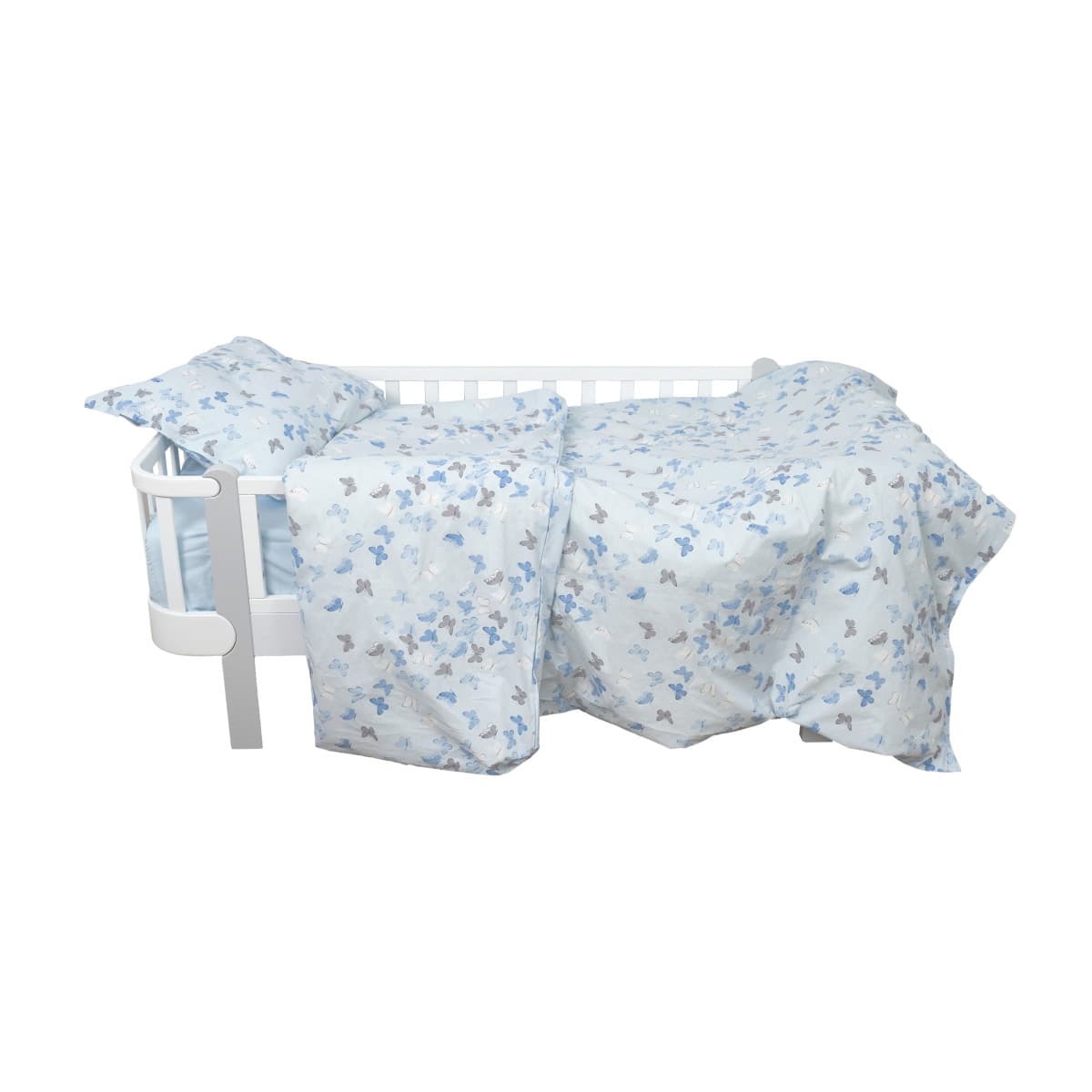 Постельный комплект Twins Butterfly 4ед 1185-TPB-04 blue Постельный комплект Twins Butterfly 4ед 1185-TPB-04 blue