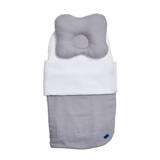 Набор в коляску 3в1 Twins Waffle autumn 1499-TWA-10 grey