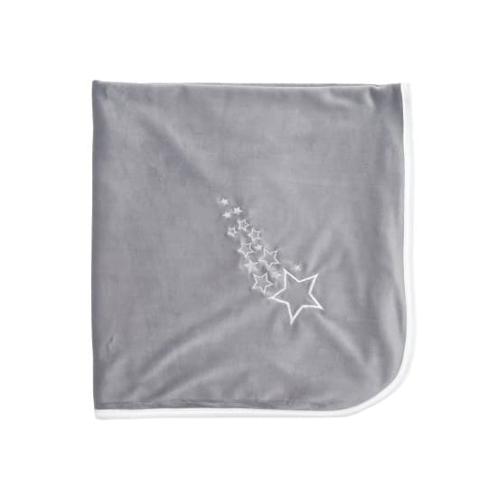 Плед Twins велюр Double soft 90x90 1411-TDS-10 grey