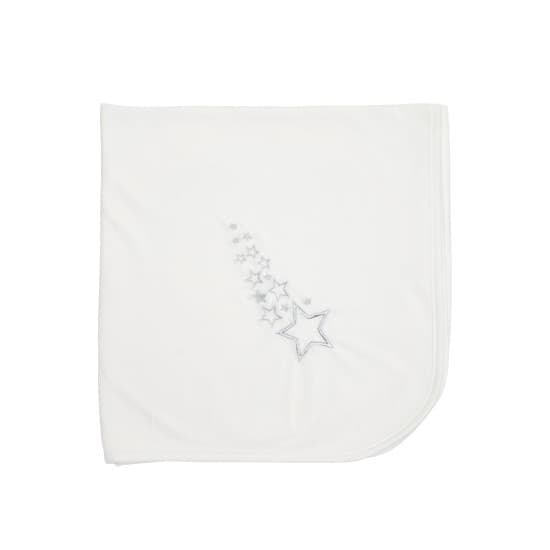 Плед Twins велюр Double soft 90x90 1411-TDS-01 white