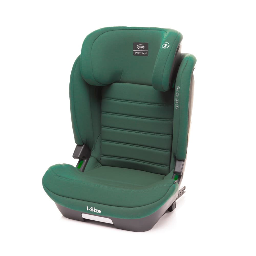 Автокрісло Kidwell 4BABY App-Fix I-Size ISOFIX 100-150см 15-36кг 4BAF-DG dark green