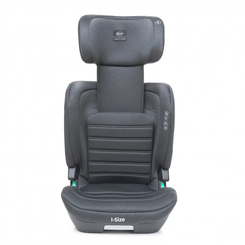 Автокрісло Kidwell 4BABY App-Fix I-Size ISOFIX 100-150см 15-36кг 4BAF-G graphite фото 3
