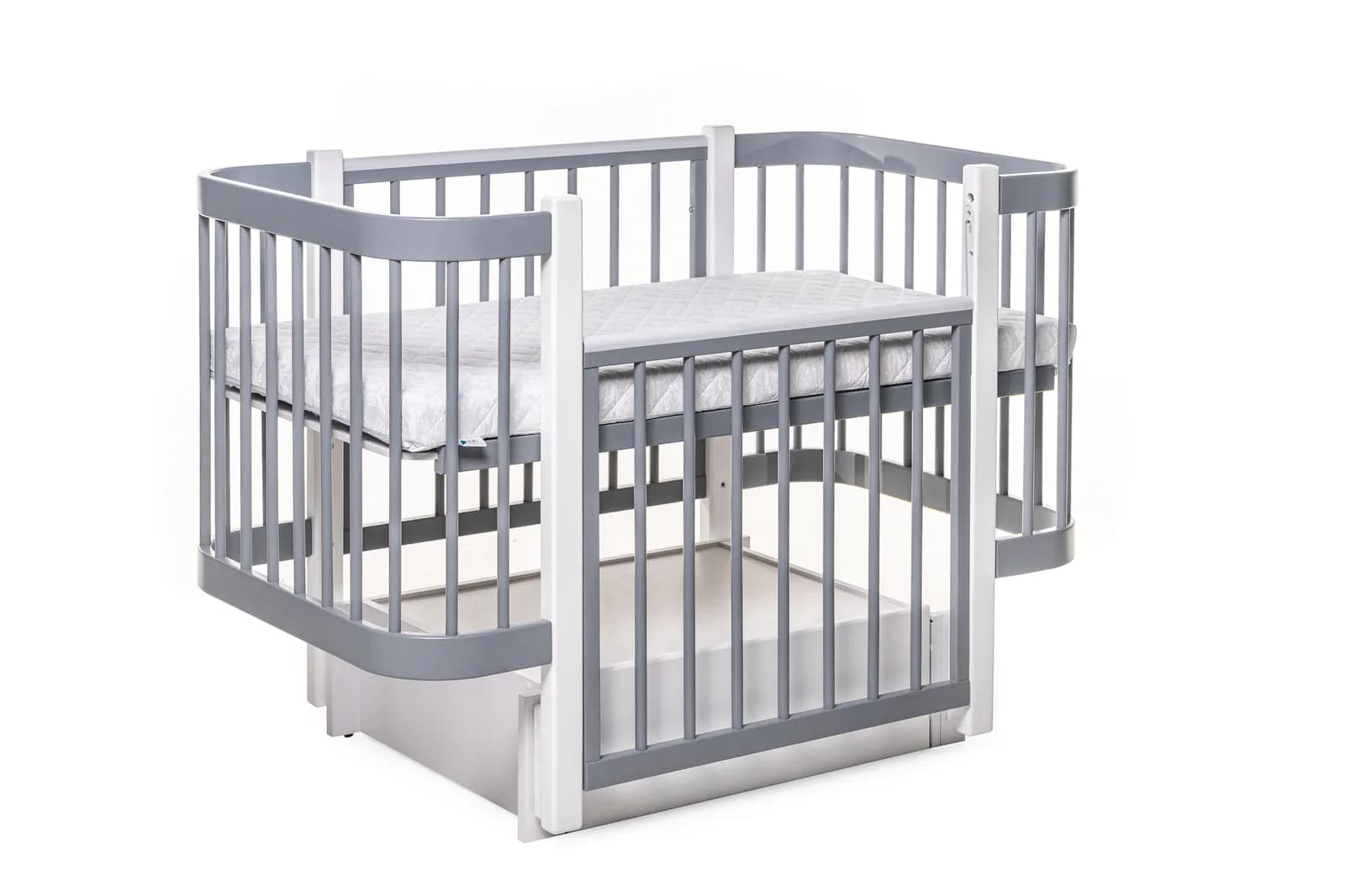 Ліжко дитяче DeSon Світанок з шухлядою DS-8012-3 фото 4 Ліжко дитяче DeSon Світанок з шухлядою DS-8012-3 фото 4