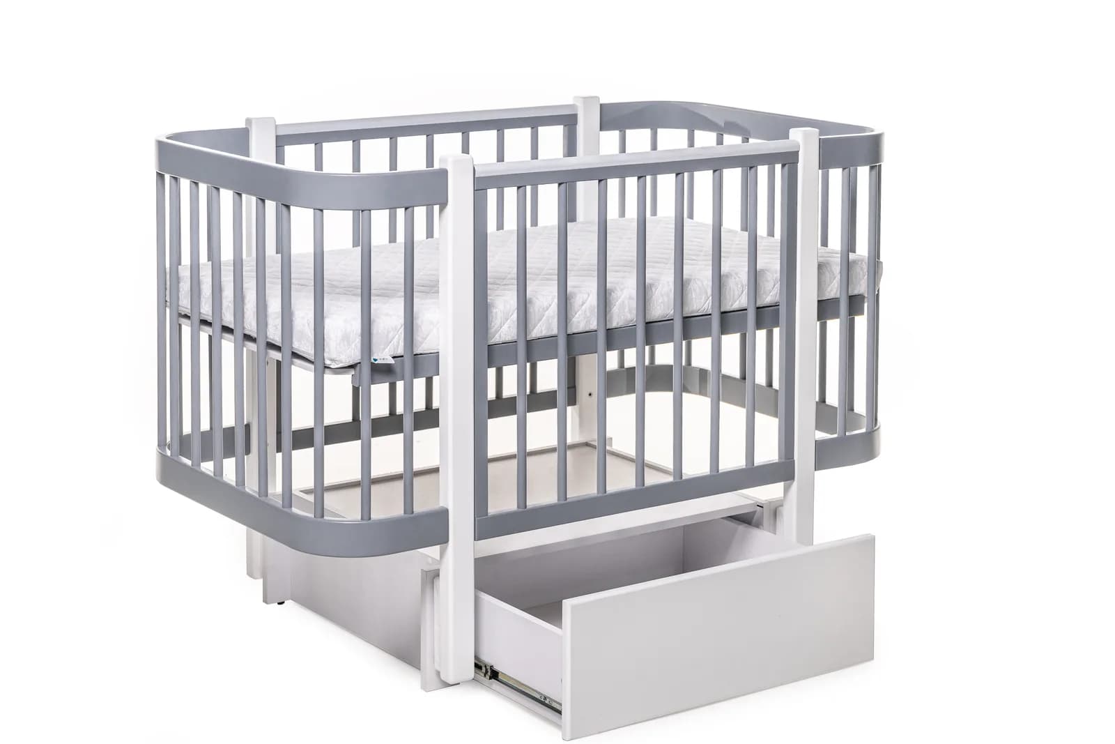 Ліжко дитяче DeSon Світанок з шухлядою DS-8012-3 фото 2 Ліжко дитяче DeSon Світанок з шухлядою DS-8012-3 фото 2