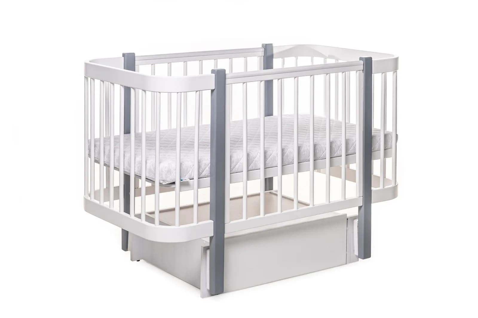 Ліжко дитяче DeSon Світанок з маятником DS-8011-4 фото 2 Ліжко дитяче DeSon Світанок з маятником DS-8011-4 фото 2