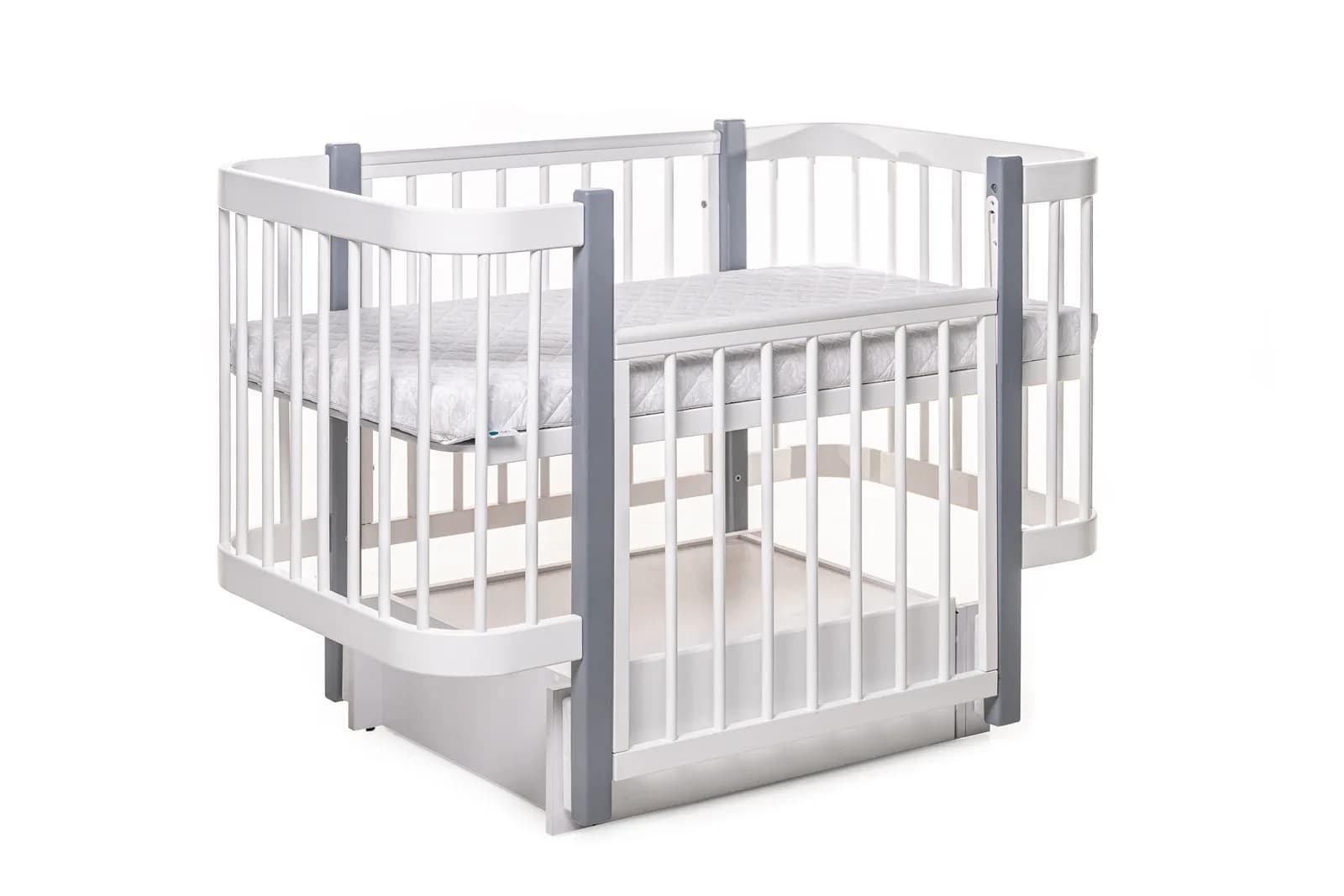 Ліжко дитяче DeSon Світанок з маятником DS-8011-4 фото 4 Ліжко дитяче DeSon Світанок з маятником DS-8011-4 фото 4