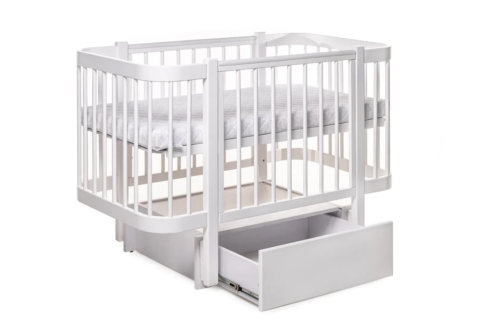 Ліжко дитяче DeSon Світанок з шухлядою DS-8012-1 фото 2 Ліжко дитяче DeSon Світанок з шухлядою DS-8012-1 фото 2