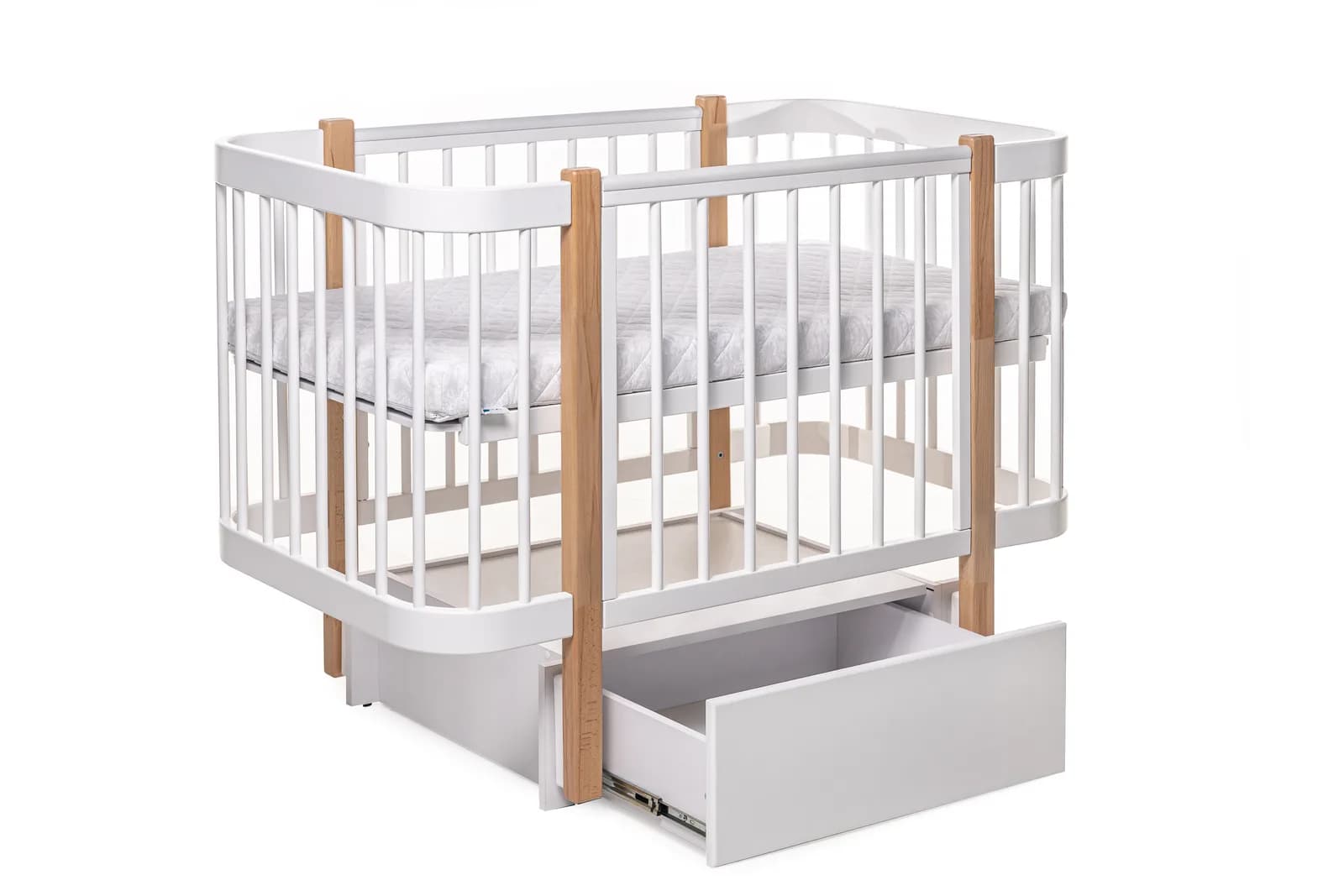 Ліжко дитяче DeSon Світанок з шухлядою DS-8012-2 фото 2 Ліжко дитяче DeSon Світанок з шухлядою DS-8012-2 фото 2