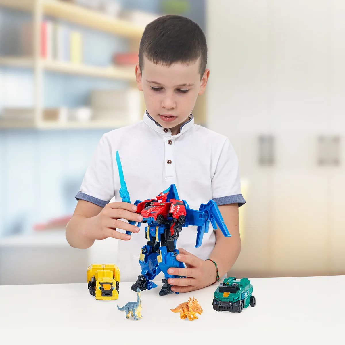 Игровой набор Трансформер Dinoster Быстрая трансформация EU580810A фото 6 Игровой набор Трансформер Dinoster Быстрая трансформация EU580810A фото 6