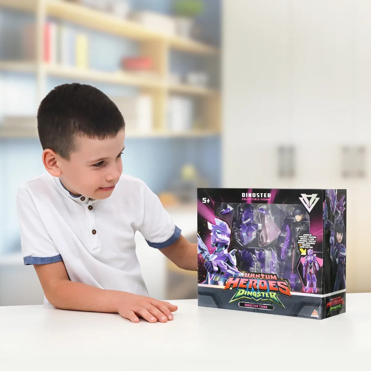 Фігурка Dinoster Тріна 20см EU580836 фото 8 Фігурка Dinoster Тріна 20см EU580836 фото 8