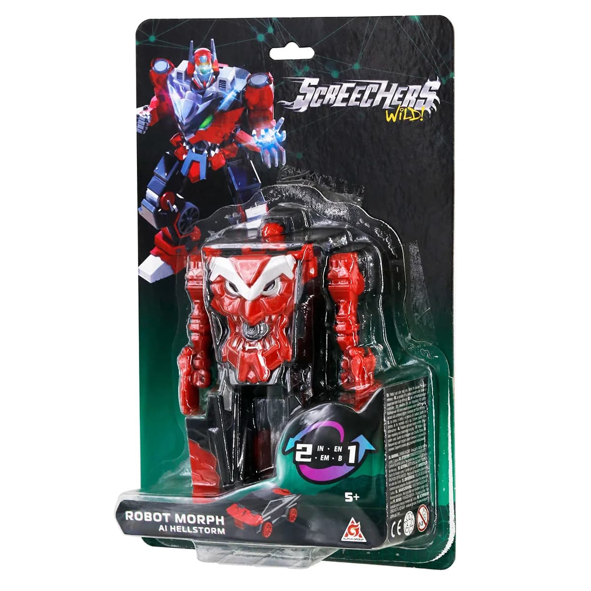 Трансформер Screechers Wild S5 Хелшторм EU686152 фото 7 Трансформер Screechers Wild S5 Хелшторм EU686152 фото 7