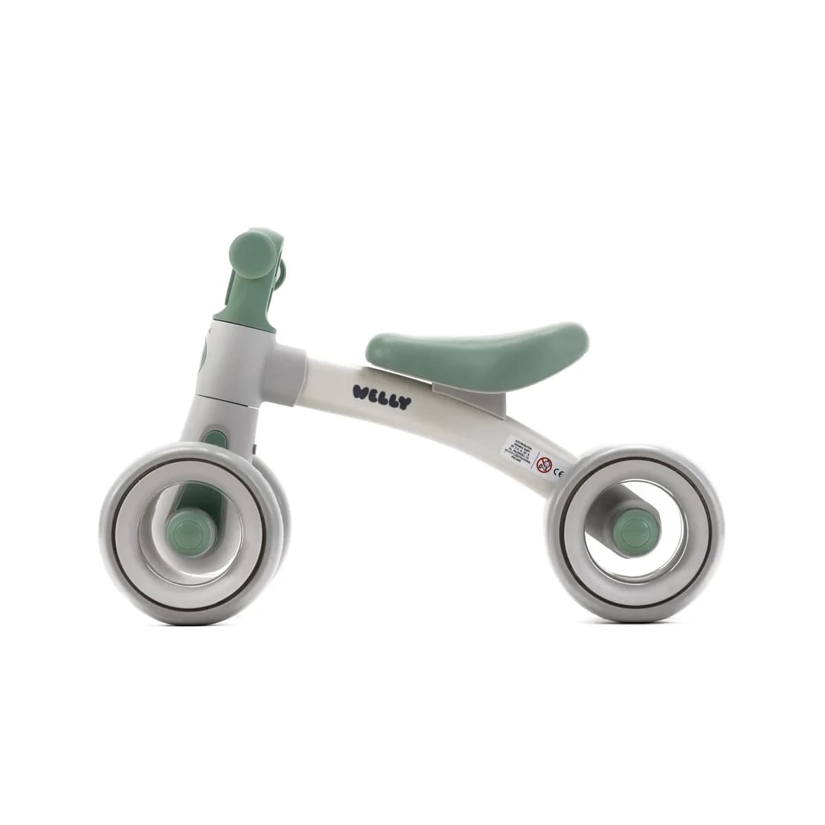 Беговел 6" Adamex Welly 681620 grey-mint фото 3