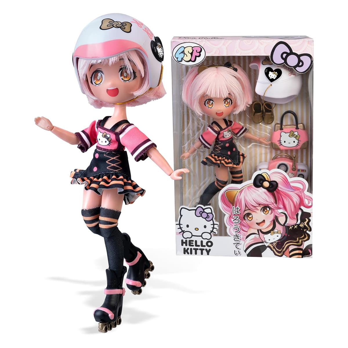 Кукла 4SF Manga Dolls Hello Kitty Золотая Ролер Дева HKTF1000