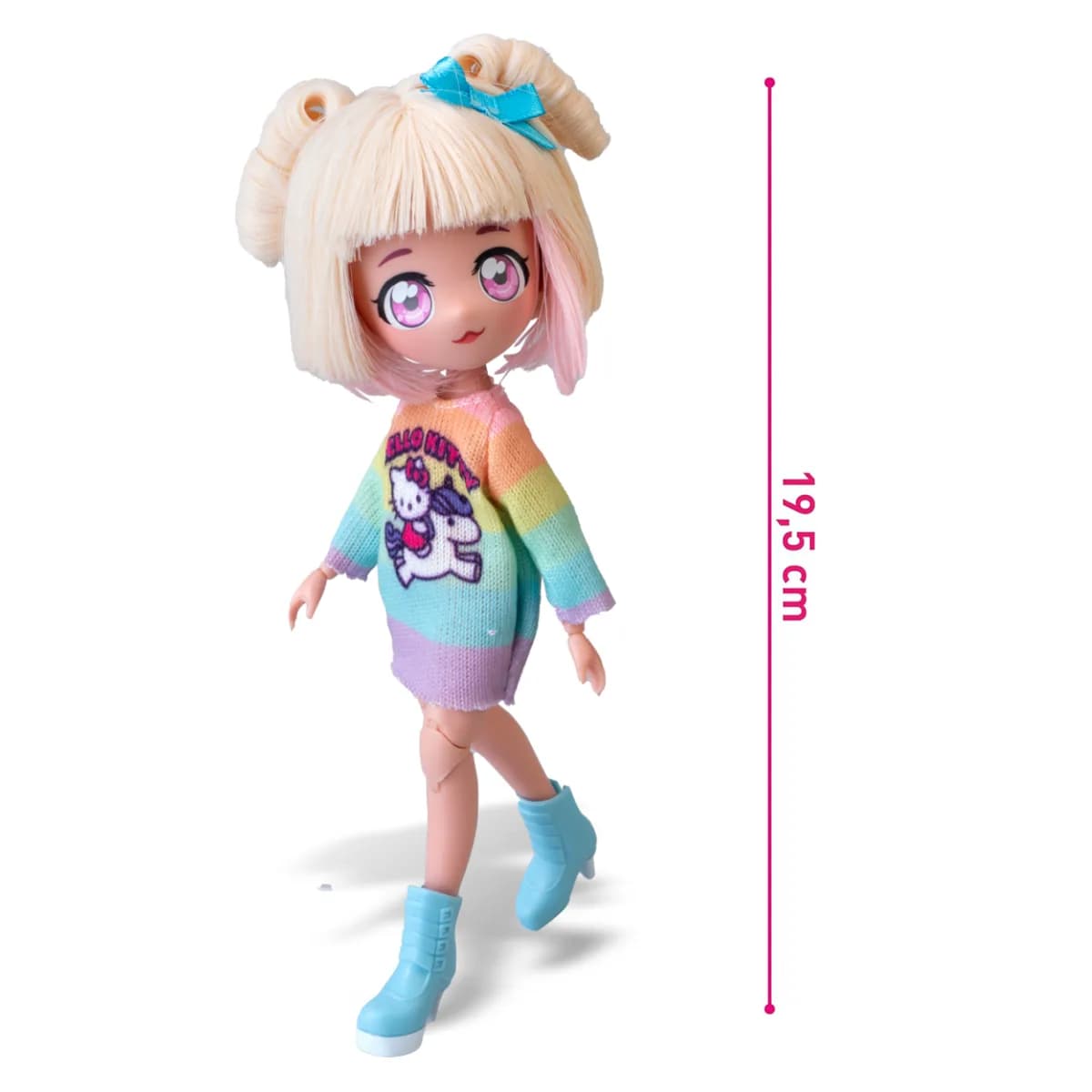 Кукла 4SF Manga Dolls Hello Kitty Стильная Конфетка-единорог HKTF2000 фото 3 Кукла 4SF Manga Dolls Hello Kitty Стильная Конфетка-единорог HKTF2000 фото 3