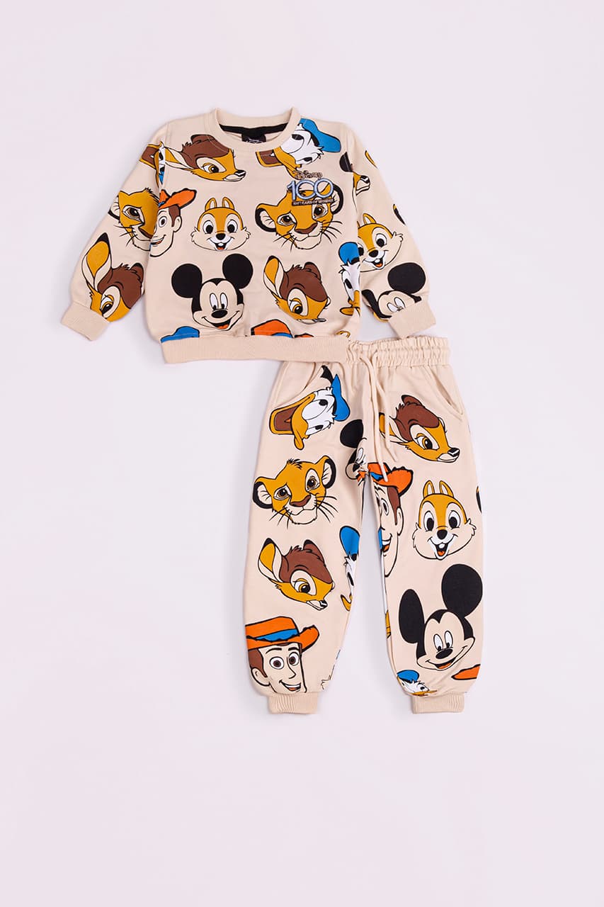 Костюм спортивний "Disney" хлопчик 3634 бежевий