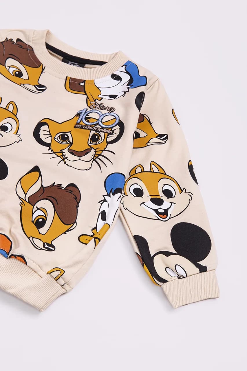 Костюм спортивний "Disney" хлопчик 3634 бежевий фото 3 Костюм спортивний "Disney" хлопчик 3634 бежевий фото 3
