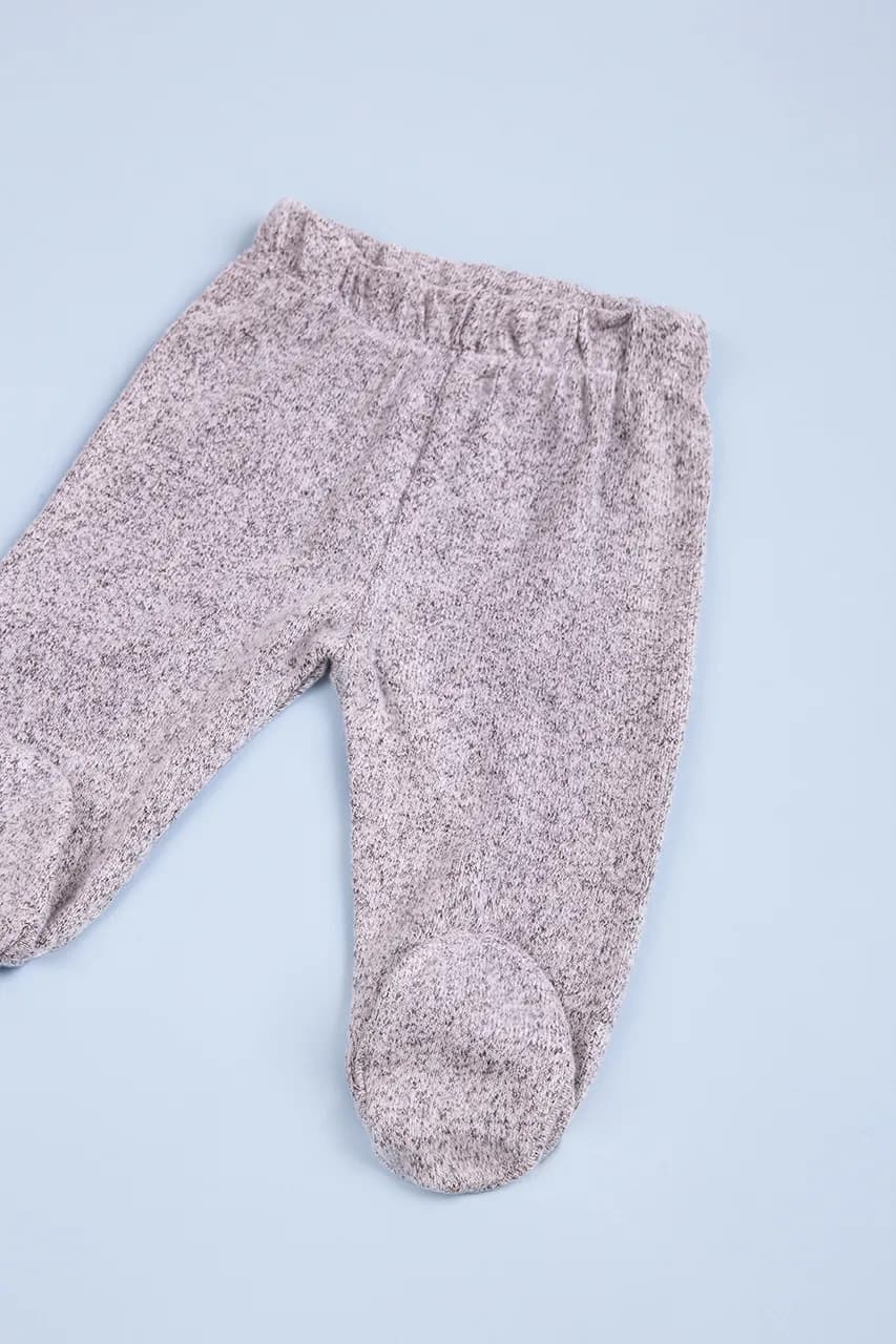 Комплект(кофта+ползунки) д/д для дітей 50-74 For my baby 22695 -сірий фото 4