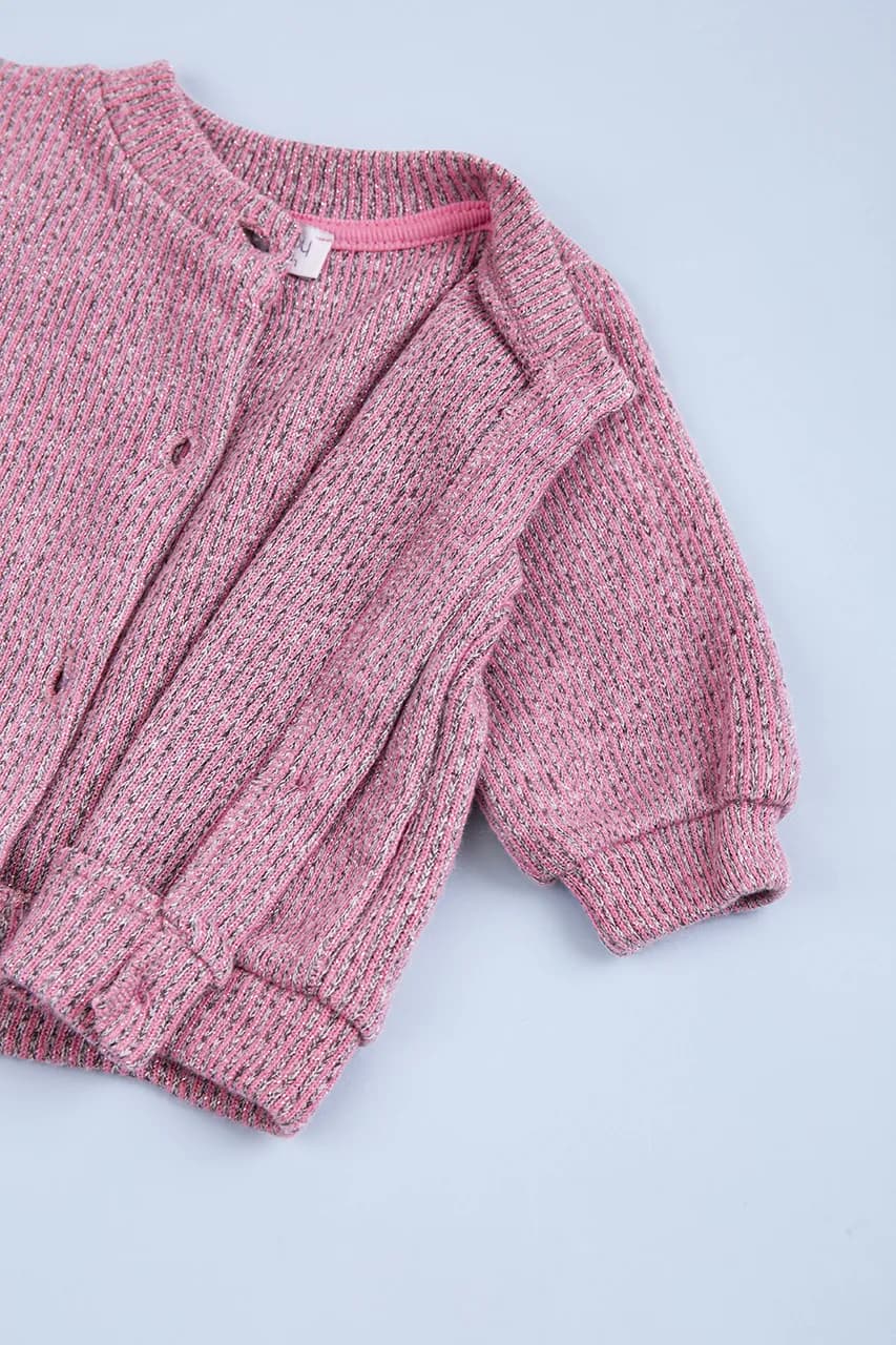 Комплект (футболка дл.рук+кофта+штаны) 50-74 For my baby 23619 -розовый фото 3 Комплект (футболка дл.рук+кофта+штаны) 50-74 For my baby 23619 -розовый фото 3