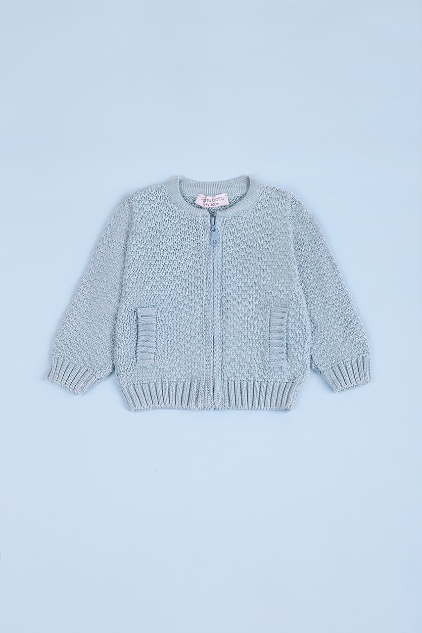 Кофта для новонароджених 62-80 For my baby 21705 -м'ятний