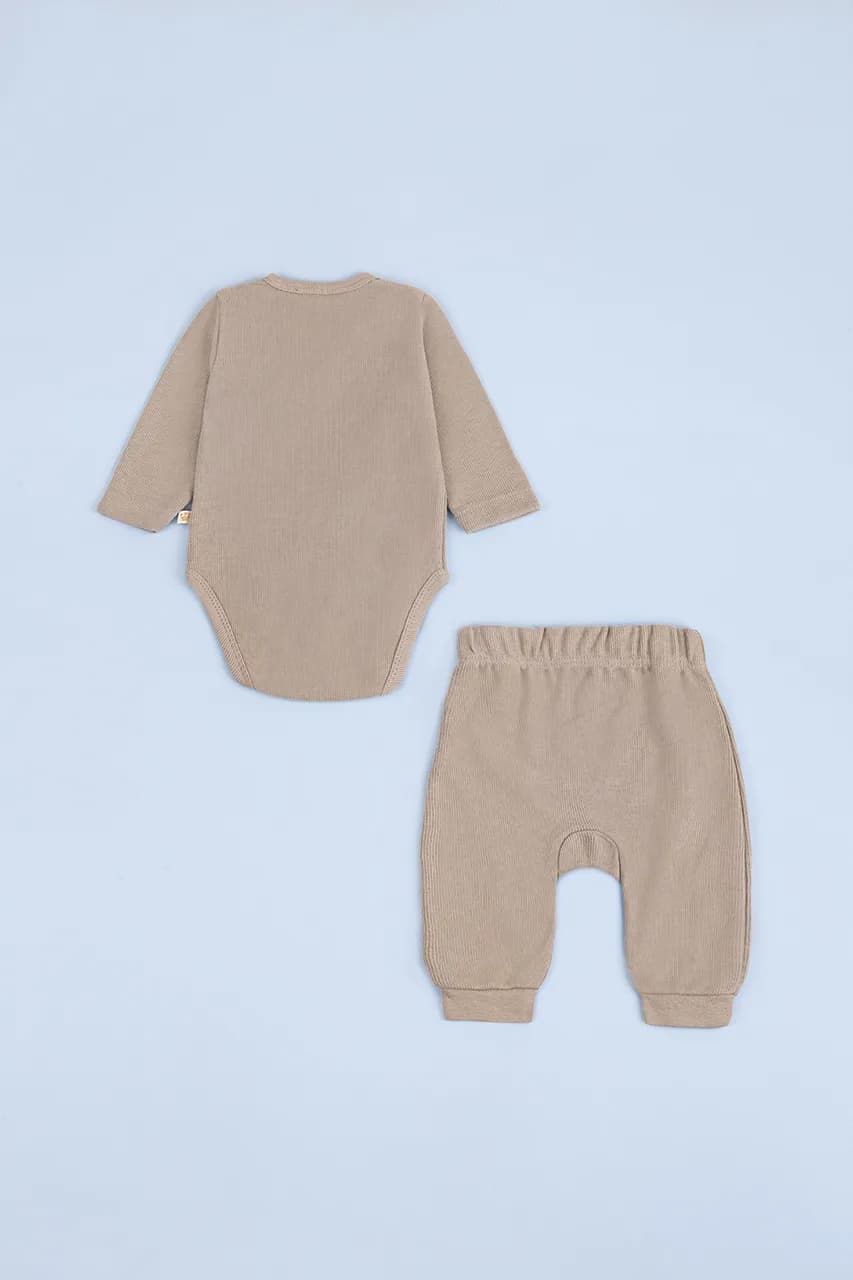 Комплект (боди+штаны) 50-74 For my baby 226148 -мятный фото 4 Комплект (боди+штаны) 50-74 For my baby 226148 -мятный фото 4