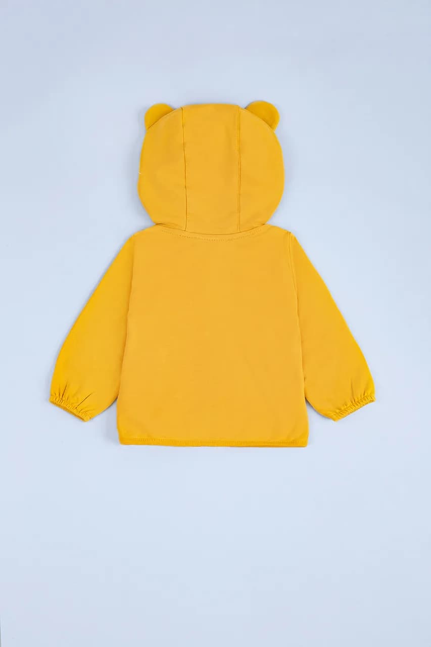 Кофта для новонароджених 62-80 For my baby 23701 -жовтий фото 4 Кофта для новонароджених 62-80 For my baby 23701 -жовтий фото 4