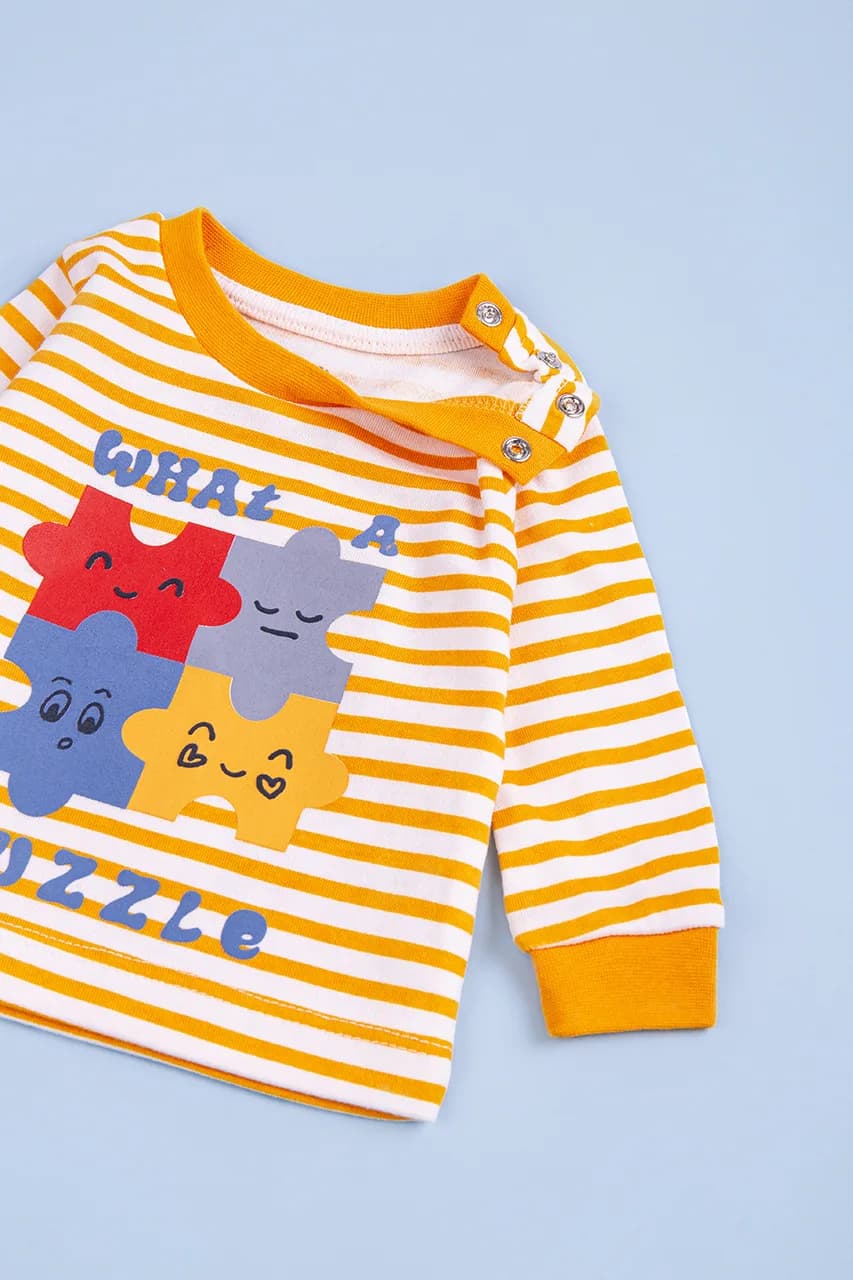 Комплект (футболка дл.рук+ползунки) 50-74 For my baby 23622 -оранжевый фото 5 Комплект (футболка дл.рук+ползунки) 50-74 For my baby 23622 -оранжевый фото 5