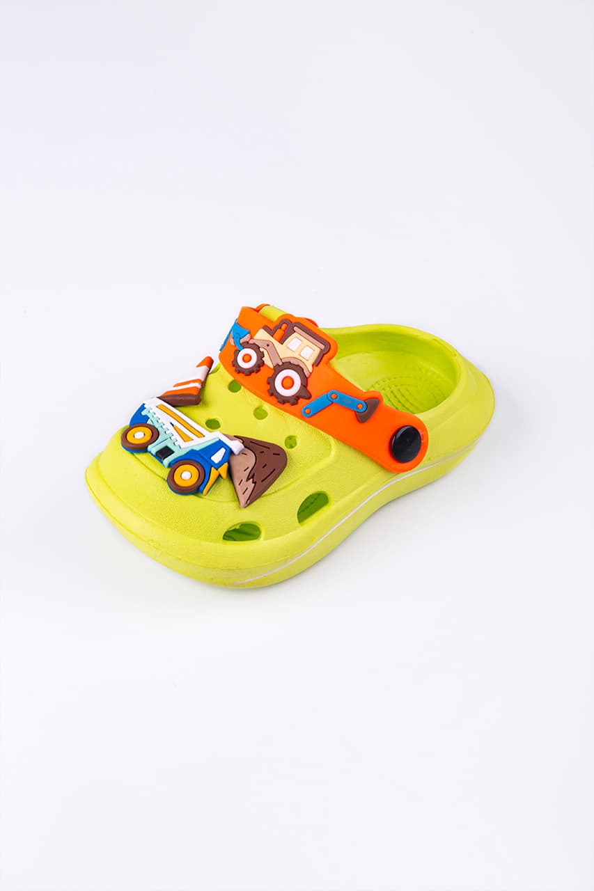 Кроксы мальчик bbt.kids A9105-1/А98 салатовый