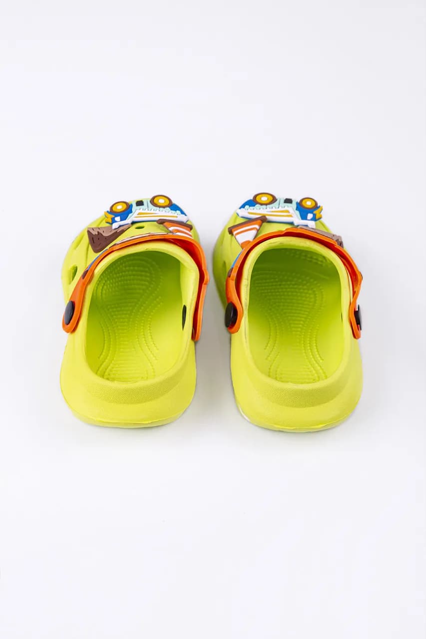 Кроксы мальчик bbt.kids A9105-1/А98 салатовый фото 4 Кроксы мальчик bbt.kids A9105-1/А98 салатовый фото 4