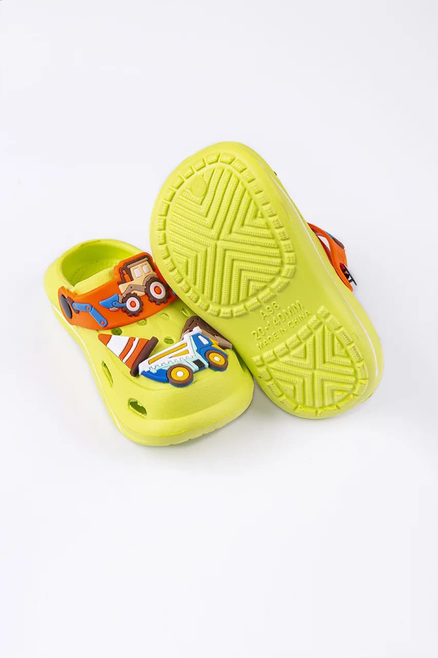 Кроксы мальчик bbt.kids A9105-1/А98 салатовый фото 3 Кроксы мальчик bbt.kids A9105-1/А98 салатовый фото 3